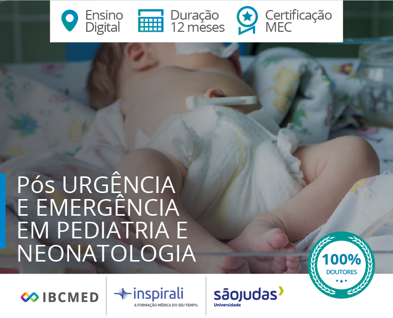 Curso Pós-graduação Urgência e Emergência em Pediatria e Neonatologia EAD Certificação MEC